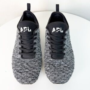 APL Black & White & Melange Techloom Phantom Sneaker